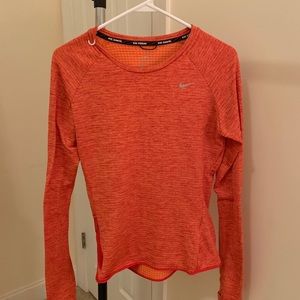 Nike running long sleeve shirt